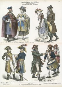 A forradalmi Franciaország jelmezei, 18. század vége alkotó: German School