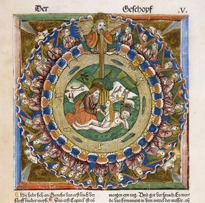 Éva teremtése, 1483 alkotó: German School