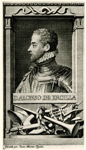 Don Alonso de Ercilla és Zuniga alkotó: German School