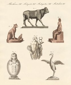 Az egyiptomi istenségek alkotó: German School