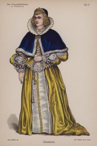 Elisabeth, Ernst von Wildenbruch Der Generalfeldoberstből (színes litó) alkotó: German School