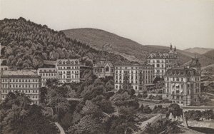 Angol templom, Royal Villa, Bristol, Villa Theresa (litho) alkotó: German School