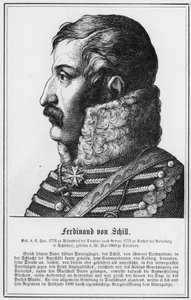 Ferdinand von Schill (metszet) alkotó: German School