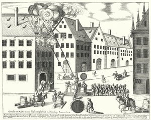 Nürnbergi tűzoltók alkotó: German School