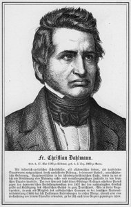 Christian Dahlmann atya (metszet) alkotó: German School