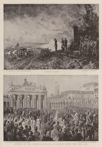 Francia-porosz háború (litho) alkotó: German School