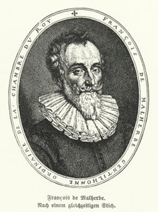 Francois de Malherbe francia költő és műfordító (litho) alkotó: German School