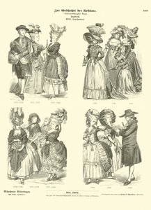 Francia viseletek, 18. század alkotó: German School