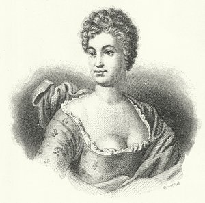 Friederike Caroline Neuber német színésznő és színházi rendező (metszet) alkotó: German School