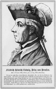 Friedrich Heinrich Ludwig, porosz herceg (metszet) alkotó: German School