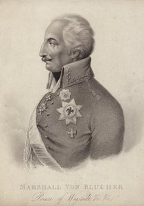 Gebhard von Blucher, porosz tábornagy (metszet) alkotó: German School