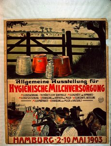 Általános egészségügyi tejellátási kiállítás, 1903 alkotó: German School