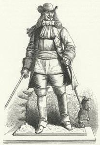 Georg von Derfflinger német marsall a Brandenburg-Poroszország hadseregében (metszet) alkotó: German School