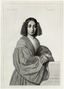 George Sand, 1884-90 alkotó: German School