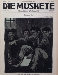 A Die Muskete című német vígjáték folyóirat 1907-ben jelent meg. alkotó: German School