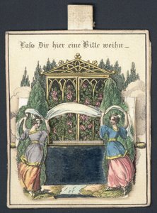 Német üdvözlőlap alkotó: German School
