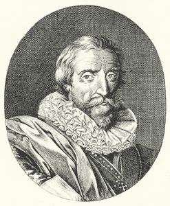 Giambattista Marino, olasz költő (metszet) alkotó: German School