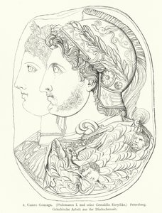 Gonzaga Cameo, ókori görög vésett drágakő (metszet) alkotó: German School