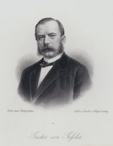 Gustav von Gossler német ügyvéd és ügyintéző (metszet) alkotó: German School