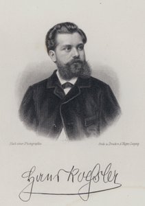 Hans von Koessler német zeneszerző, karmester és zenetanár (metszet) alkotó: German School