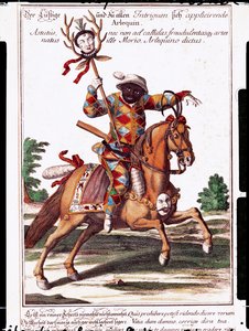 Harlekin lóháton alkotó: German School