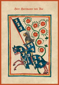 Hartmann von Aue, Középkori énekeskönyv (pergamen) alkotó: German School