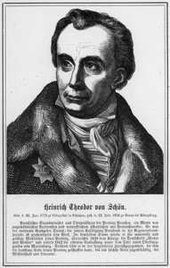 Heinrich Theodor von Schon (metszet) alkotó: German School