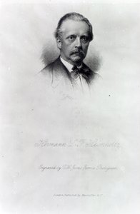 Hermann von Helmholtz, metszett: C.H Jeans alkotó: German School