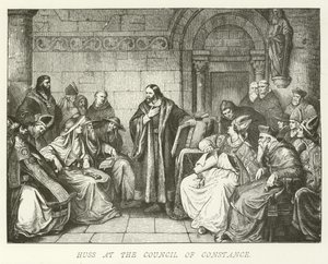 Husz a konstanzi zsinaton alkotó: German School