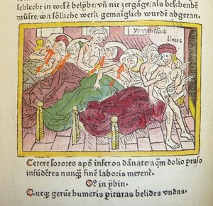 Hypermnestra, Lynceus alkotó: German School