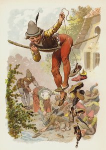Illusztráció Till Eulenspiegelhez alkotó: German School