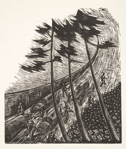 Illusztráció: Styl, pub.1922 (pochoir print) alkotó: German School