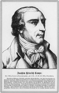 Joachim Heinrich Campe (metszet) alkotó: German School