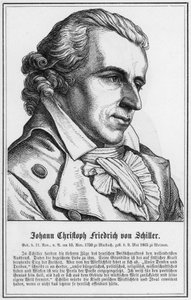 Johann Christoph Friedrich von Schiller (metszet) alkotó: German School