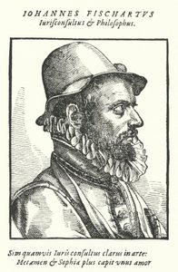 Johann Fischart német szatirikus és publicista (metszet) alkotó: German School