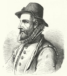 Johann Fischart német író és szatirikus (metszet) alkotó: German School