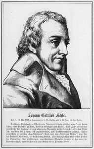 Johann Gottlieb Fichte (metszet) alkotó: German School