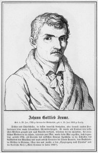 Johann Gottlieb Seume (metszet) alkotó: German School