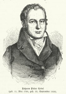 Johann Peter Hebel német költő alkotó: German School
