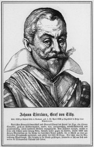 Johann Tserclaes, Graf von Tilly (metszet) alkotó: German School