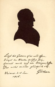 Johann Wolfgang von Goethe (litográfia) alkotó: German School