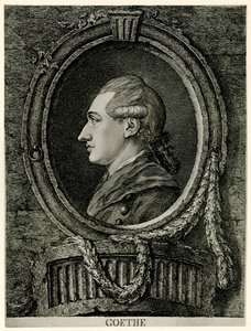 Johann Wolfgang von Goethe alkotó: German School
