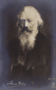 Johannes Brahms német zeneszerző és zongoraművész (1833-1897) alkotó: German School
