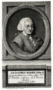 Johannes Jakob Reiske alkotó: German School