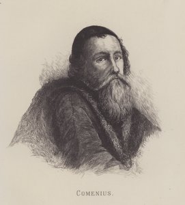 John Amos Comenius cseh filozófus, teológus és oktatási kampányos (litho) alkotó: German School