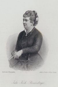 Julie Koch-Bossenberger német operaénekes és színésznő (metszet) alkotó: German School