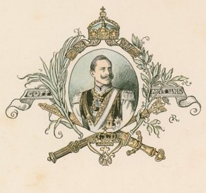 Vilmos császár, német császár és porosz király (1859-1941) alkotó: German School
