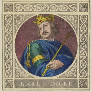 Karl D Dicke, 876-887 (színes metszet) alkotó: German School