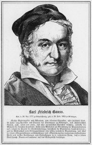 Karl Friedrich Gauss (metszet) alkotó: German School