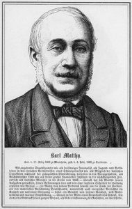 Karl Matthy (metszet) alkotó: German School